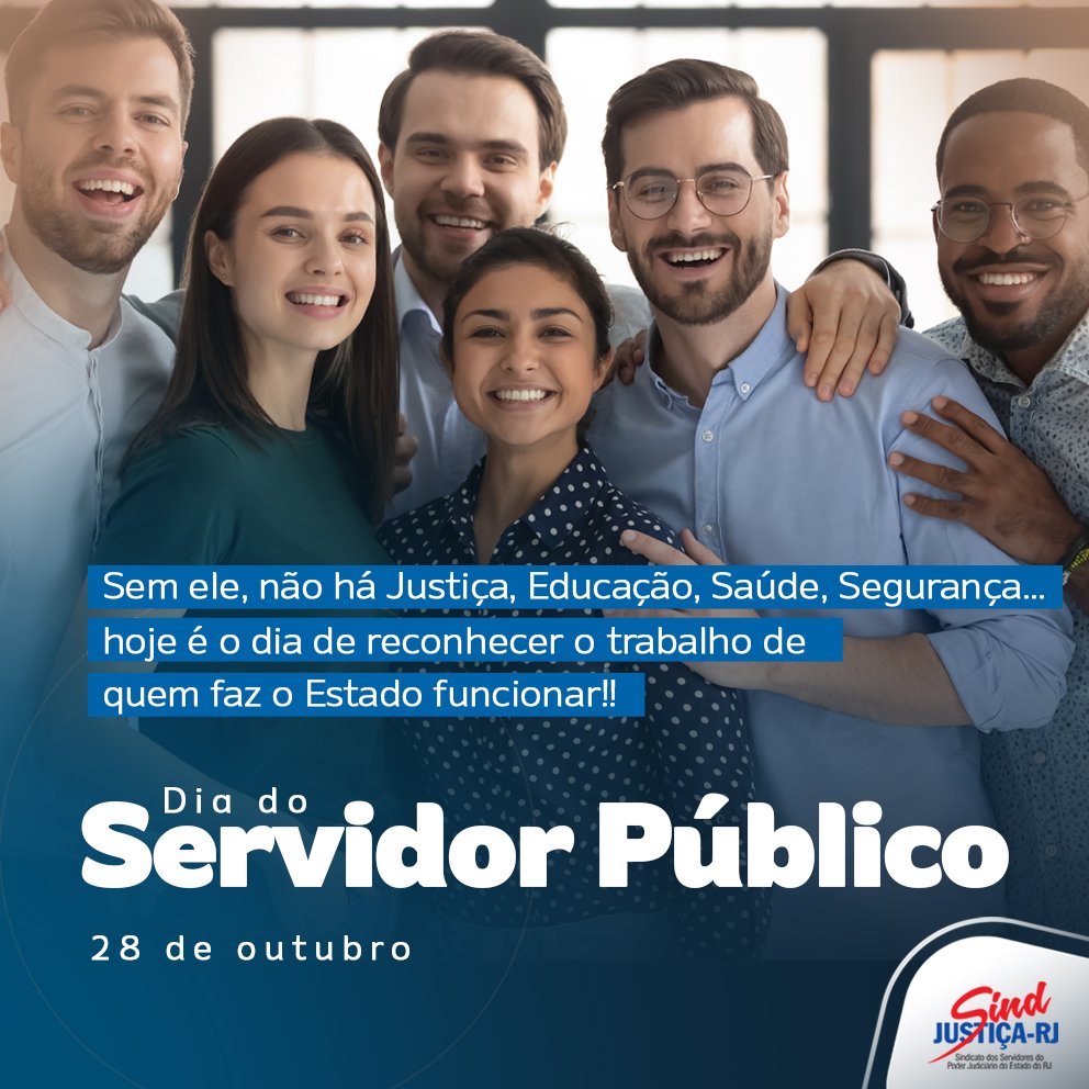 Dia Do Servidor PÚblico – 28 Out – Sindjustiça-rj – Sindicato Dos 